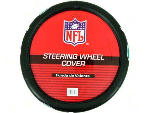 NFL Comfort Grip Steering Wheel Cover - New York Jets