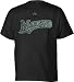 Florida Marlins Youth Black Wordmark Tee - X-Large (18-20)