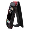 iPod Touch Leatherette Case - Red/Black