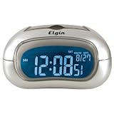 Electric Alarm Clock with Selectable Display Color