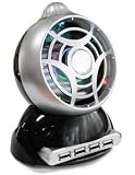 サンコ- USB Fan with USB2.0 Hub USB00UBSの画像