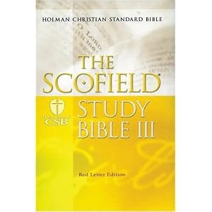 HCSB Scofield III Reference Bible
