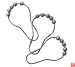 Splash Home Chrome Shower Curtain Roller Hooks