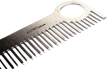 feelto® Emergency Self Defense Survival Tools Tactical Comb Super Hard Stainless Steel Combs EDC GEAR Camping Equipment