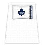 Best Quality Micro Fiber Sheet Set - Toronto Maple Leafs NHL /Color White Size Full