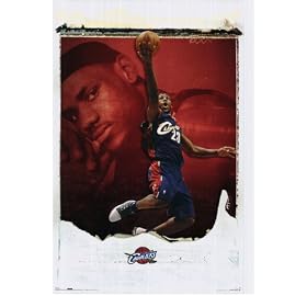 Lebron James in a Silent Way Cavaliers 22x34 Poster