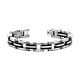Thick And Extra Wide Mens Stainless Steel Bracelet