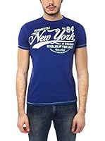 Rivaldi Camiseta Manga Corta (Azul Royal)