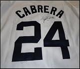Miguel Cabrera Autographed/Hand Signed Detroit Tigers Jersey