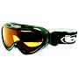 Bolle Stoke Ski/Snowboard Goggles (Shiny Black/Citrus)