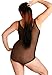 SEKHMET Micro Mesh Sleeveless Body Stockings Bodysuits in Neutral Colors