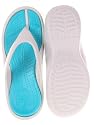 Crocs Athens Thong (Men's 11, Pearl/Turquoise)