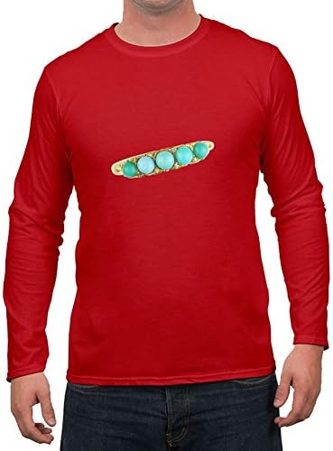 Regularclothing Men Half Ring Print T-shirt (medium,red)