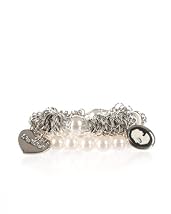 Pearl & Charm Stretch Bracelet