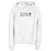 Sweatshirt Woman White Elegant Flag