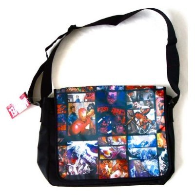  Marvel Comics Comic Strip Civil War Messenger Bag