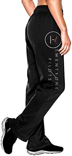 PANTTY Women's 21 Pilots Drawstring Sweatpants Running Pants Black