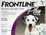 Frontline Plus 45 to 88 lbs. ( 3 month supply )