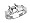 0.60 cts Baguette Diamonds Engagement Ring in 18k White Gold Size 4 FREE GIFT BAG!