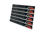 Okidata Corporation 52207401 Okidata Corporation Shelf Strips, 1 1/4 X11, Six Strips/Sheet, 100 Sheets/Box