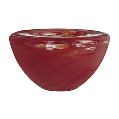 Kosta Boda Atoll Votive Red