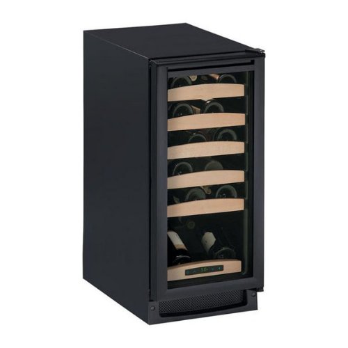 U-Line 2115WCOL Echelon Cu. Ft. Black Freestanding Wine Chiller Wine/Beverage Cooler
