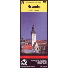 Estonia Map by ITMB (Travel Reference Map)