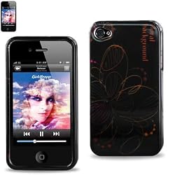 Protector Cover IPHONE 4S Snap On Hard Case Floral Background Design 2DPC-IPHONE4S-7392