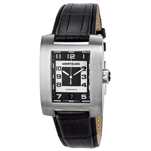 Montblanc Profile XL Automatic Black and White Dial Mens Watch 8553