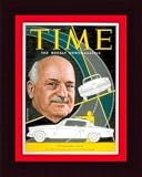 Harold S. Vance / TIME Cover: February 02, 1953, Framed Art Print by TIME Magazine