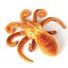 Plush Orange Octopus 19.5