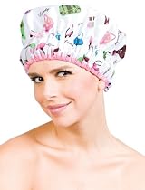 Betty Dain Stylish Design Mold Resistant Shower Cap, The Fashionista Collection, 