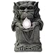 Solar-Powered Keeper of the Flame Gargoyle