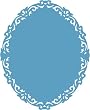 Fiskars 12-68117097 Oval Punch, Violets Are Blue