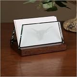 Texas Longhorns Business Card Caddy