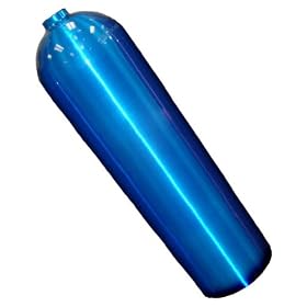 Scuba Tank - Blue Catalina 80 cu ft Standard Aluminum Scuba Cylinder