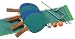 Sporting Goods : Halex 57300 3.0 4 Player Lightning Table Tennis Set