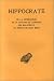 Books : Hippocrate, t. XI