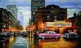 Elvis Premiere Wallpaper Mural, Chair Rail Size