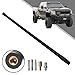 Beneges 13 Inch Flexible Rubber Replacement Antenna for 1985-2019 Chevy 1500 Silverado & GMC Sierra/Denali, Optimized FM/AM Reception.