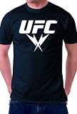 UFC Mens Superhero Navy Short Sleeve T-Shirt
