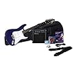 Silvertone Revolver Electric Guitar Pack, Cobalt Blue - SS11PK-CB