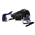 Silvertone Revolver Electric Guitar Pack, Cobalt Blue - SS11PK-CB