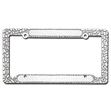 Cruiser Nugget License Plate Frame - Chrome