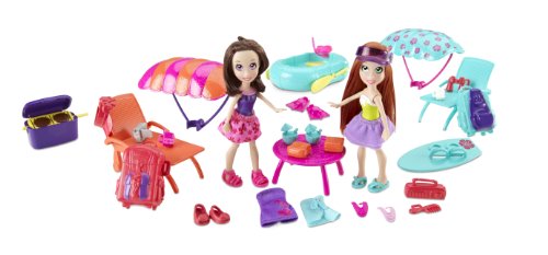 polly pocket stunt n style friends getaway giftset cheap price