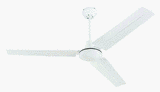 Westinghouse #78127 56' INDUSTRIAL White Ceiling Fan