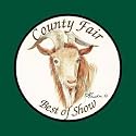 County Fair Goat Lithograph by Consuelo Gamboa, 7" x 7"