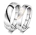 Phantom YoYo Lover's Heart Shape Titanium Mens Ladies Promise Ring 