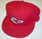 Kansas City Chiefs Structured Fitted Reebok Hat Size 7 1/8