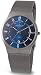 Titanium Mesh Blue Arabic Numeral Dial